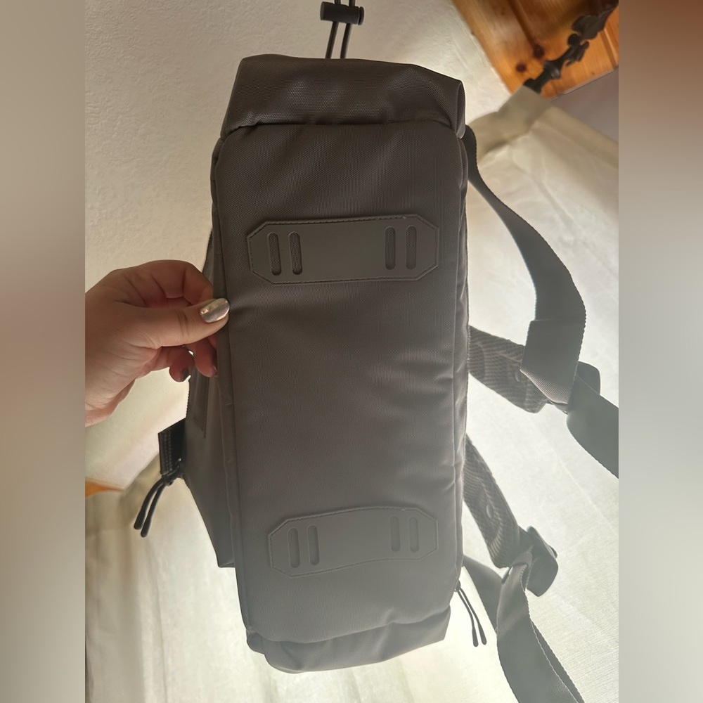 Ash grey Dagne Dover Brooklyn backpack - Picture 2 of 10